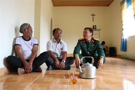 Ấm áp những ngôi nhà quân - dân