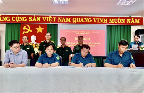 Thi đua xây dựng cơ quan, đơn vị vững mạnh toàn diện