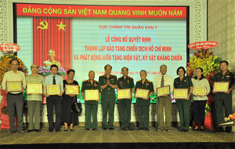 Công bố quyết định thành lập Bảo tàng Chiến dịch Hồ Chí Minh