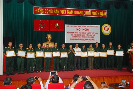 Cựu Chiến binh Tp. Hồ Chí Minh tổng kết Cuộc vận động “Người Việt Nam ưu tiên dùng hàng Việt Nam”