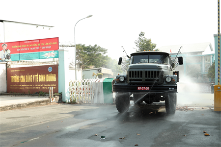 Quân đoàn 4: Điều động lực lượng, phương tiện dập dịch tại Bình Dương