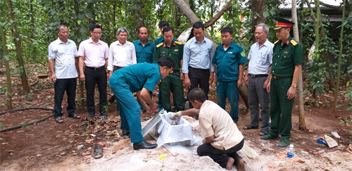 Tỉnh BR – VT: Thực hiện tốt công tác lập bản đồ tìm kiếm, quy tập hài cốt liệt sĩ