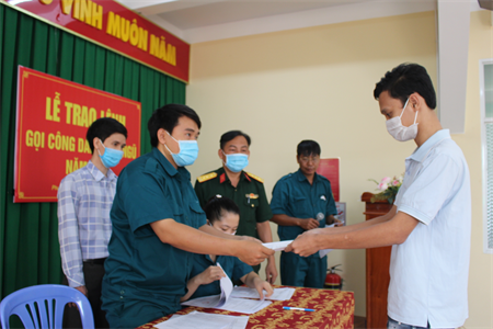 Đồng Nai phát lệnh cho thanh niên nhập ngũ năm 2021 đến 100% thanh niên trúng tuyển