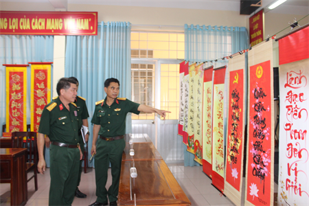 Bộ Chỉ huy quân sự tỉnh Đồng Nai hội thi câu đối Tết