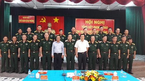 Quân khu 7: Khối  quân sự địa phương thi đua nâng cao chất lượng công tác quốc phòng địa phương