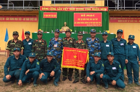 Ban CHQS quận 12 (Bộ Tư lệnh thành phố Hồ Chí Minh)
Đạt giải nhất trong diễn tập lực lượng phòng không 3 thứ quân