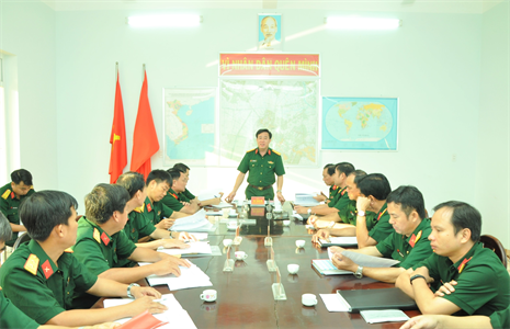 Sư đoàn 317 đảm bảo hoạt động CTĐ, CTCT chuẩn bị huấn luyện năm 2021