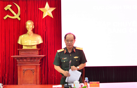 Cục Chính trị Quân khu luyện tập chuyển trạng thái sẵn sàng chiến đấu