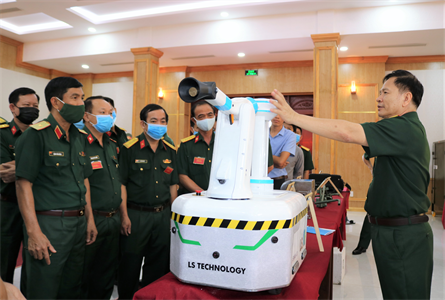 Hiệu quả từ Robot khử khuẩn