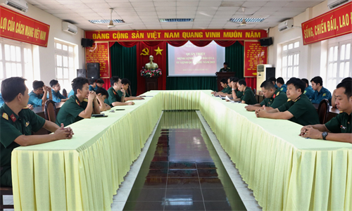 Ban CHQS Quận 7 phát động thi đua “huấn luyện giỏi, đoàn kết tốt, kỷ luật nghiêm”