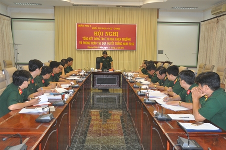 Khối cơ quan Quân khu 7 thi đua tham mưu đúng, trúng, kịp thời, hiệu quả