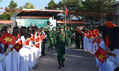 Huyện Hóc Môn hoàn thành 100% chỉ tiêu giao quân năm 2021