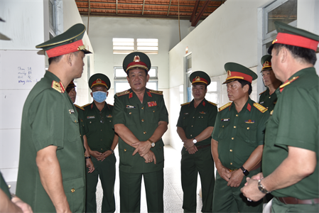 Bộ Quốc phòng kiểm tra công tác tiếp nhận huấn luyện chiến sĩ mới