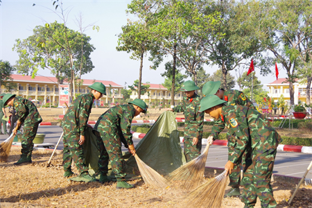 "Ngày chủ nhật xanh" hoạt động ý nghĩa ở đoàn cơ sở Trung đoàn 31, Sư đoàn 309