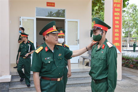 Bộ CHQS tỉnh Bà Rịa - Vũng Tàu kiểm tra công tác huấn luyện chiến sĩ mới