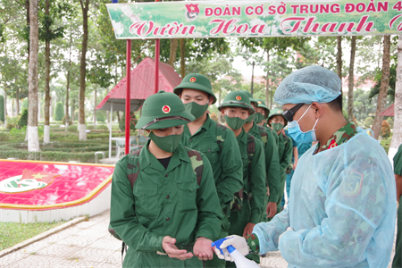 Sư đoàn 5 chủ động phòng dịch tại đơn vị