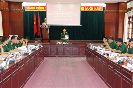 Sư đoàn 5 triển khai bầu cử Đại biểu Quốc hội khóa XV và đại biểu Hội đồng Nhân dân các cấp nhiệm kỳ 2021-2026