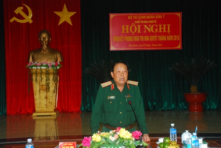 Khối thi đua kinh tế Quân khu 7: Tổng kết Phong trào Thi đua quyết thắng năm 2016