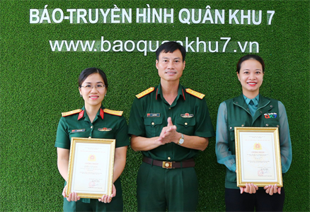 Báo Quân khu 7 có 2 tác phẩm xuất sắc đạt Giải thưởng toàn quân