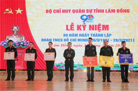 Đoàn Thanh niên LLVT tỉnh Lâm Đồng kỷ niệm 90 năm ngày thành lập Đoàn