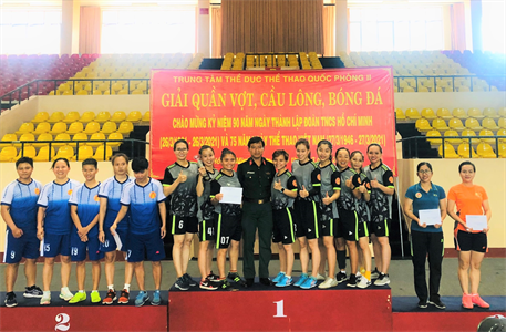 Trung Tâm TDTT Quốc phòng II sôi nổi hoạt động kỷ niệm ngày Thành lập Đoàn và Ngày Thể thao Việt Nam
