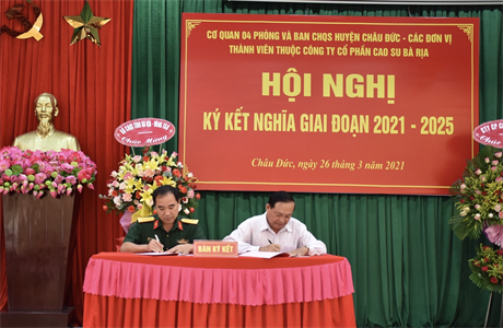 Tỉnh Bà Rịa - Vũng Tàu: Hội nghị ký kết nghĩa