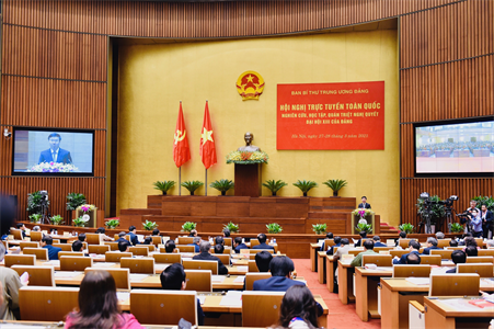 CHÙM ÀNH: Hội nghị quán triệt Nghị quyết Đại hội XIII của Đảng