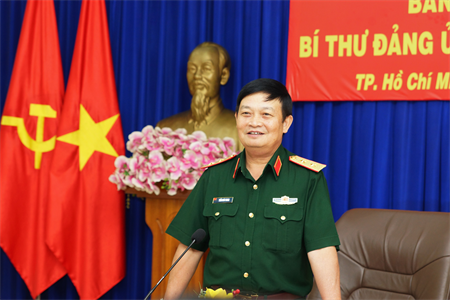 Hội nghị bàn giao chức vụ Chính ủy Trường Cao đẳng Quân y 2