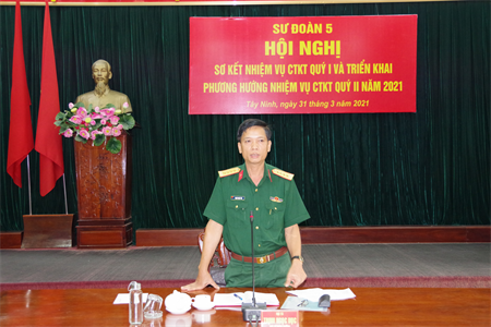 Sư đoàn 5: Triển khai nhiệm vụ công tác Kỹ thuật quý 2 năm 2021