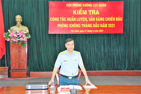 Cục Phòng không Lục quân: Kiểm tra công tác huấn luyện, sẵn sàng chiến đấu Phòng không tại Sư đoàn 5