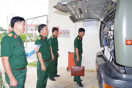 Quân khu 7: Khảo sát đơn vị vận tải “Chính quy, an toàn, huấn luyện giỏi” tại Sư đoàn 5