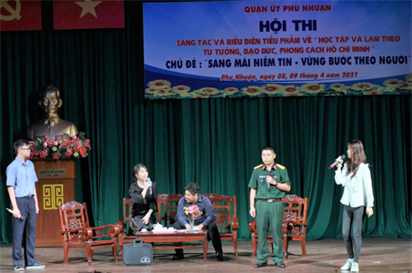 Nâng cao nhận thức, trách nhiệm của cán bộ đảng viên qua việc học tập và làm theo gương Bác
