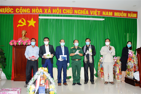 Tỉnh Bình Phước chúc tết Chol Chnăm Thmây các tỉnh giáp biên Vương quốc Campuchia