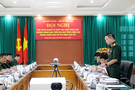 Chuẩn bị hội thảo khoa học “Hướng Đông Nam trên địa bàn tỉnh Đồng Nai trong Chiến dịch Hồ Chí Minh lịch sử”