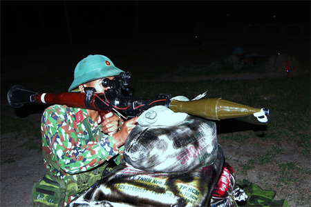 Sư đoàn 9, Quân đoàn 4 tổ chức huấn luyện đêm