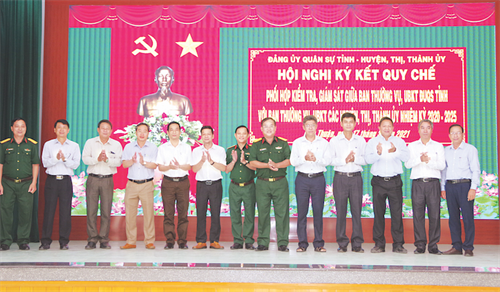 Hiệu quả công tác kiểm tra, giám sát trong Đảng bộ Quân sự tỉnh Bình Thuận