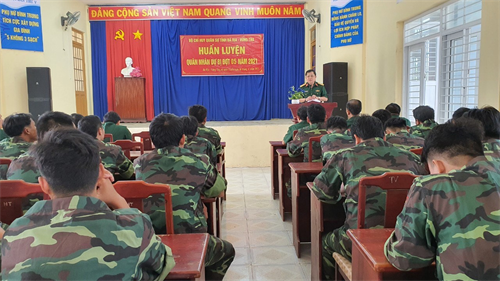 Bộ CHQS tỉnh Bà Rịa - Vũng Tàu khai mạc huấn luyện quân nhân dự bị đợt 5 năm 2021