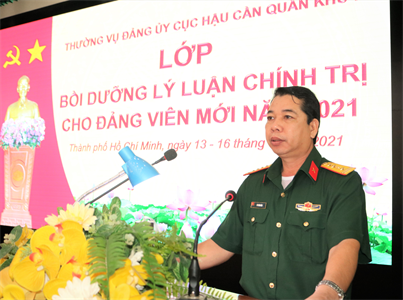 Khai mạc lớp bồi dưỡng lý luận chính trị cho đảng viên mới năm 2021