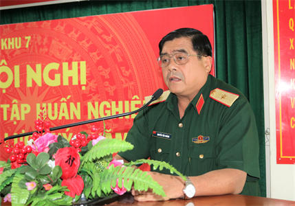 Bộ Tham mưu Quân khu 7 giao ban ngành Quân lực quý I năm 2021