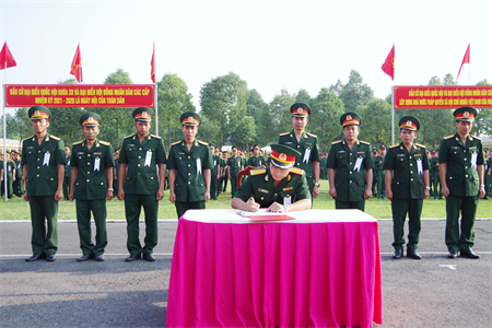 Quân đoàn 4 phát động thi đua giành “3 nhất” trong bầu cử Quốc hội và Hội đồng Nhân dân các cấp