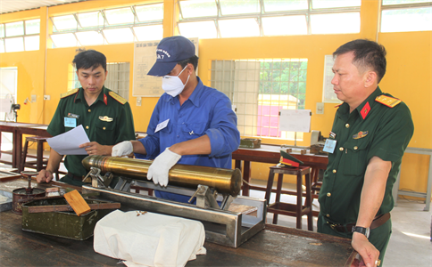 Kho K75  kiểm tra kỹ năng nghề nhân viên kỹ thuật ngành Quân khí năm 2021