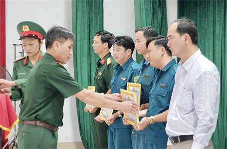 Huyện Xuyên Mộc hội nghị sơ kết 6 năm thực hiện Luật Nghĩa vụ quân sự năm 2015