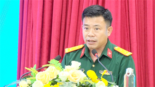 Thành phố Thủ Dầu Một sơ kết 6 năm thực hiện Luật Nghĩa vụ Quân sự năm 2015