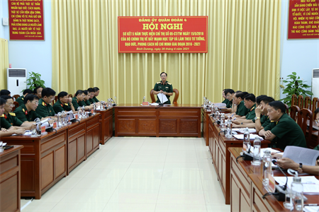 Quân đoàn 4 hội nghị nghiên cứu, học tập, quán triệt nghị quyết Đại hội XIII của Đảng