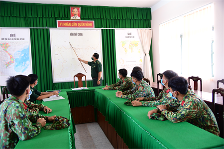 Biên phòng Bình Phước tiếp nhận lực lượng tăng cường chốt phòng dịch