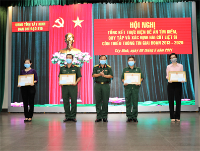 Tây Ninh: Gần 2.000 hài cốt liệt sĩ được tìm thấy trong giai đoạn 2013-2020