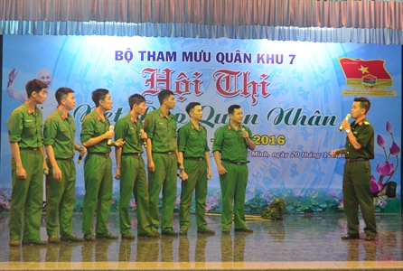 Nét đẹp quân nhân Bộ Tham mưu Quân khu 7