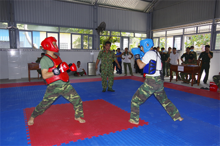Đại đội Trinh sát LLVT Đồng Nai đoạt giải nhất toàn đoàn võ chiến đấu tay không năm 2021