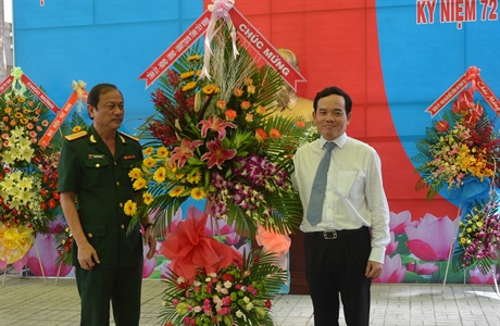 Bộ CHQS tỉnh Tây Ninh: họp mặt kỷ niệm 72 năm Ngày thành lập QĐND Việt Nam