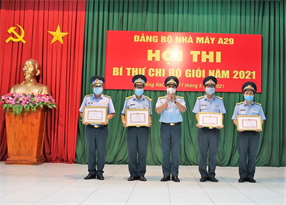 Nhà máy A29 thi bí thư chi bộ giỏi năm 2021